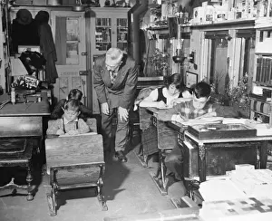 Ontario Prints: Rural Canadian Children Taught in Fred Sloman's Train Car