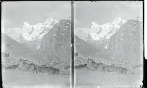 Rural Scene in Mountains