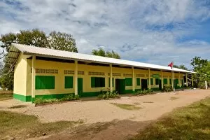 Images Dated 22nd December 2015: Rural school champasak Lao asia