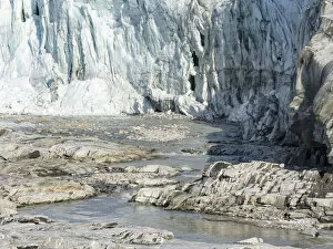 Images Dated 8th September 2017: Russell Glacier at Greenland Ice Sheet, Kangerlussuaq, Greenland, Denmark