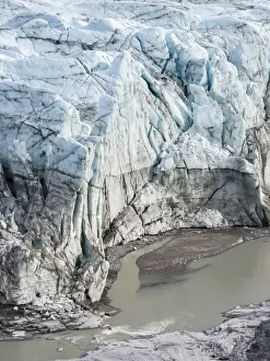 Russell Glacier at Greenland Ice Sheet, Kangerlussuaq, Greenland, Denmark