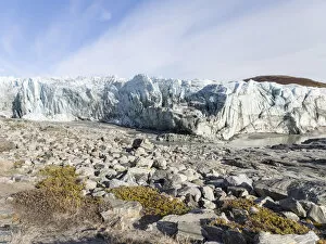 Images Dated 8th September 2017: Russell Glacier at Greenland Ice Sheet, Kangerlussuaq, Greenland, Denmark