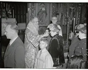 Bishop Prints: Russian Christmas Service