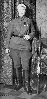 Colonel Prints: Russian Colonel Olga Kokovtseva