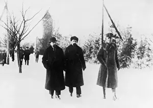 Russian Delegates On Way To Conference