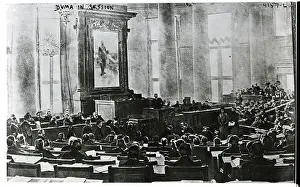 Chamber Prints: Russian Duma In Session; Chamber