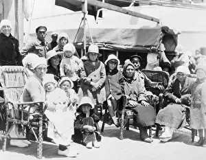 Exile Prints: Russian Exiles including Women and Children