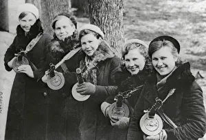 Guerrilla Prints: Russian Girls Ready to Serve in Guerilla Units