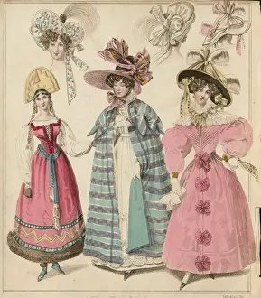 Clothing H Prints: Russian Gowns