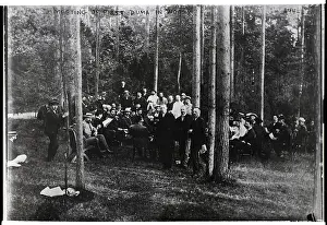 Russian Meeting In Woods; First Duma