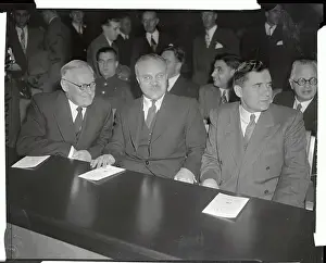 Russian Officials Sitting at Table