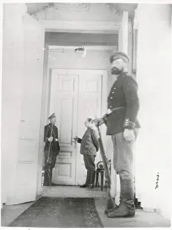 Discipline Prints: Russian Soldiers on Guard at Duma