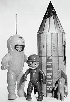 Retrofuturism Prints: Russian Space Toys