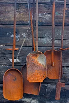 Images Dated 14th May 2011: Rusty old tools