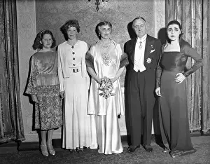 Ruth Bryan Owen with Amelia Earhart and Others