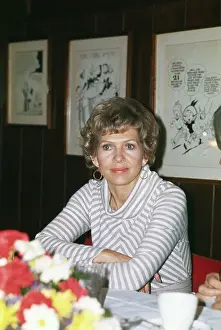 Ruth Carter Stapleton at Table