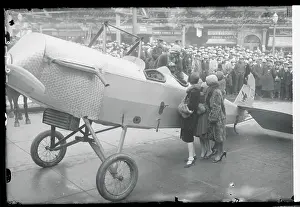 Ruth Elder at Airplane Show