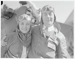 Newlyweds Prints: Ruth Elder and Arnold Gillespie