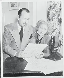Ruth Etting with Myrl Alderman