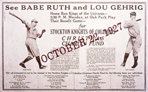 Ruth And Gehrig Barnstorming