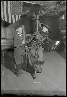 Ruth St. Denis Dancing with Samuel Ades