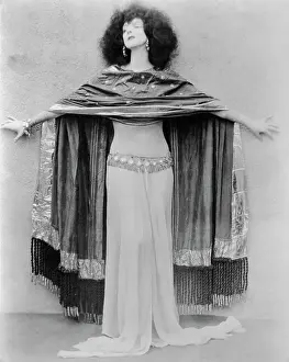 Ruth St.. Denis in Exquisite Costume