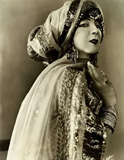 Denis Prints: Ruth St. Denis in an Indian Costume