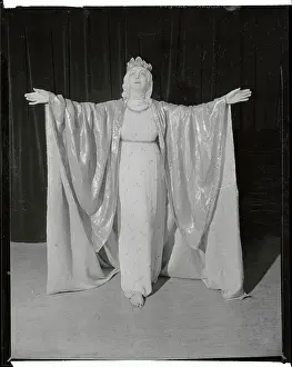 Denis Prints: Ruth St. Denis Poised in Costume
