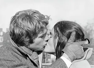 Ryan O'Neal Kissing Ali MacGraw
