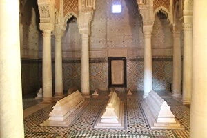 Mosaic Collection: Saadian Tombs in Marrakech