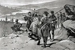 Tricorne Prints: Sacajawea Guiding the Lewis and Clark Expedition by Alfred Russell
