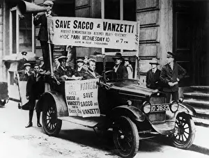 Megaphone Prints: Sacco and Vanzetti Sympathizers