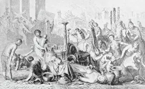 Sacking of Greek Temple