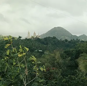 Huty32277 Prints: Sacre Coeur In The Hills Of Martinique