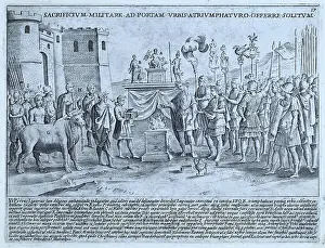 Entrance Gate Prints: Sacrificium Militare ad Portam