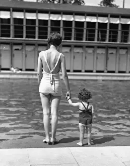 Swimwear Prints: Safe With Mum