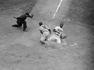 Milwaukee Prints: Safe At the Plate