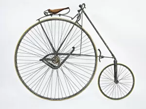 Images Dated 16th October 2015: Safety Penny Farthing Model, 1887, Dresden, Germany, side view, drive side