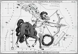 Sagittarius Prints: Sagittarius & Other Constellations