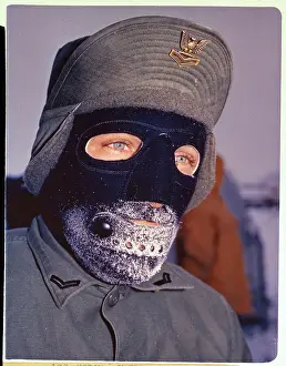 Sailor Wearing a Face Mask