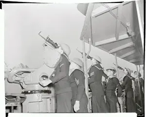 Sailors at Their Lookout Posts
