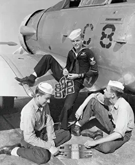 Alameda Prints: US Sailors Relaxing
