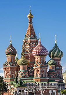 Saint Basils cathedral in Moscow, Russia