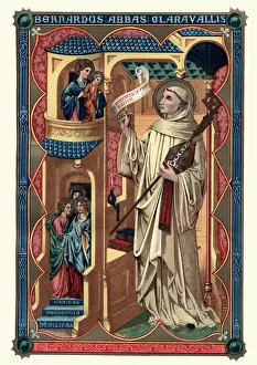 Images Dated 9th June 2017: Saint Bernard of Clairvaux