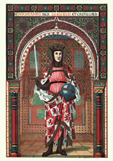 Digital Vision Vectors Collection: Saint Ferdinand III of Castile