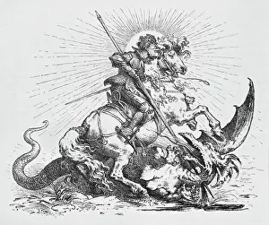 Victory Prints: Saint George Slaying Dragon