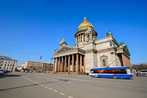 Hour Prints: Saint Isaacs Cathedral or Isaakievskiy Sobor in Saint Petersburg