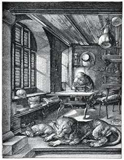 Clergy Gallery: Saint Jerome in his Cell