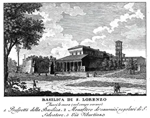 Altertum Prints: Saint Laurence outside the walls