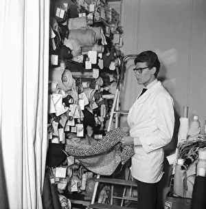Saint Laurent Choosing Fabric